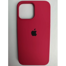 Чехол силиконовый Silicone Case ORG iPhone 13 Pro Max (36) малиновый