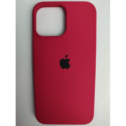 Чехол силиконовый Silicone Case ORG iPhone 13 Pro Max (36) малиновый