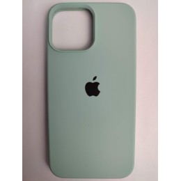 Чехол силиконовый Silicone Case ORG iPhone 13 Pro Max голубой (44)