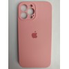 Чехол силиконовый Silicone Case ORG iPhone 13 Pro Max (защита камеры) розовый (06)