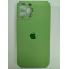 Чехол силиконовый Silicone Case ORG iPhone 13 Pro Max (защита камеры) зеленый (17)