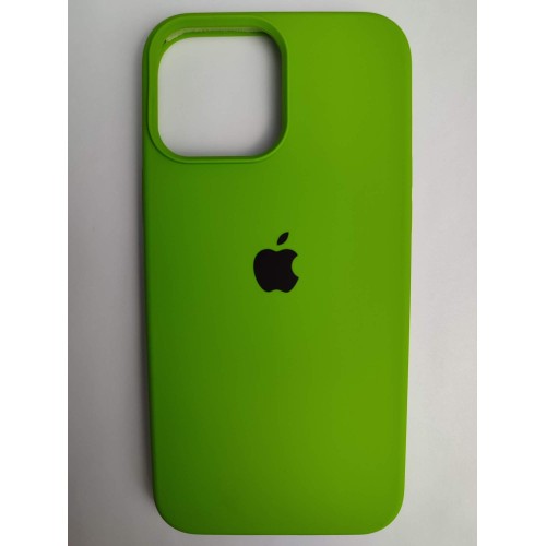 Чехол силиконовый Silicone Case ORG iPhone 13 Pro Max зеленый (31)