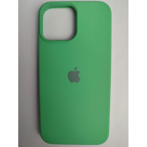 Чехол силиконовый Silicone Case ORG iPhone 13 Pro Max зеленый (50)