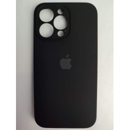 Чехол силиконовый Silicone Case ORG iPhone 13 Pro (защита камеры) черный (23)