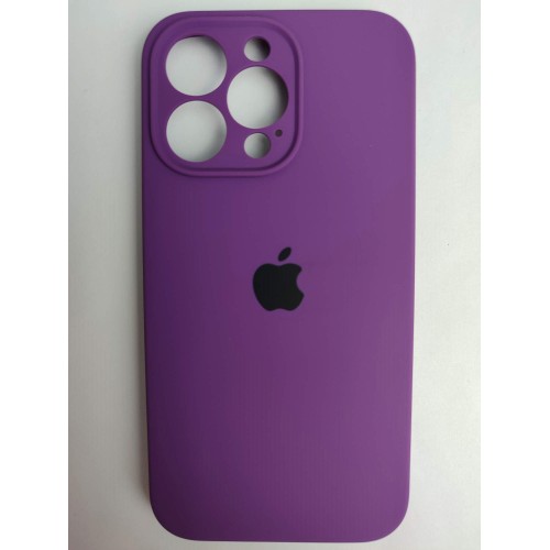 Чехол силиконовый Silicone Case ORG iPhone 13 Pro (защита камеры) фиолетовый (19)