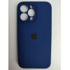 Чехол силиконовый Silicone Case ORG iPhone 13 Pro (защита камеры) темно-синий (39)