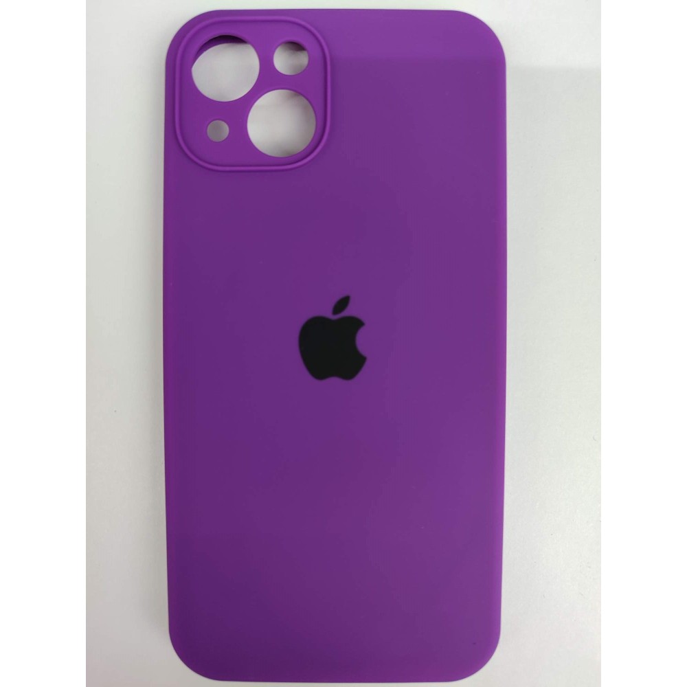 Чехол силиконовый Silicone Case ORG iPhone 13 (защита камеры) фиолетовый (24)