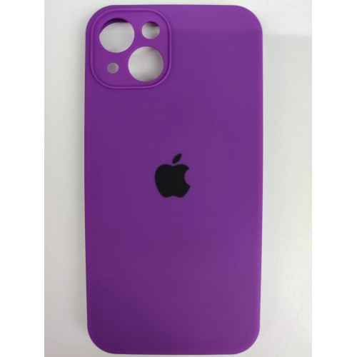 Чехол силиконовый Silicone Case ORG iPhone 13 (защита камеры) фиолетовый (24) 