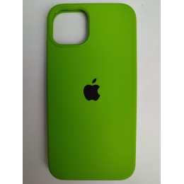 Чехол силиконовый Silicone Case ORG iPhone 13 зеленый (31)