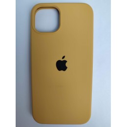 Чехол силиконовый Silicone Case ORG iPhone 13 золотистый (04)