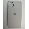 Чехол силиконовый Silicone Case ORG iPhone 14 Plus (защита камеры) бежевый (10)
