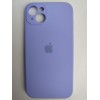 Чехол силиконовый Silicone Case ORG iPhone 14 Plus (защита камеры) сиреневый (26)