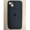 Чехол силиконовый Silicone Case ORG iPhone 14 Plus (защита камеры) темно-синий (07)
