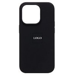 Чехол силиконовый Silicone Case ORG iPhone 14 Pro черный (23)