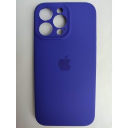 Чехол силиконовый Silicone Case ORG iPhone 14 Pro Max (защита камеры) фиолетовый (19)