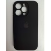 Чехол силиконовый Silicone Case ORG iPhone 14 Pro (защита камеры) черный (23)