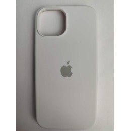 Чехол силиконовый Silicone Case ORG iPhone 15 (10) белый