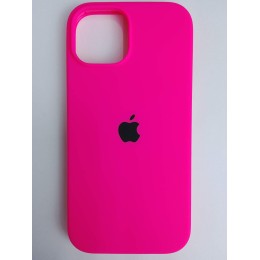 Чехол силиконовый Silicone Case ORG iPhone 15 фуксия (09)