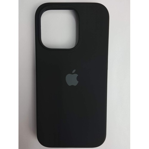 Чехол силиконовый Silicone Case ORG iPhone 15 Pro черный (23)