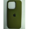 Чехол силиконовый Silicone Case ORG iPhone 15 Pro хаки (13)
