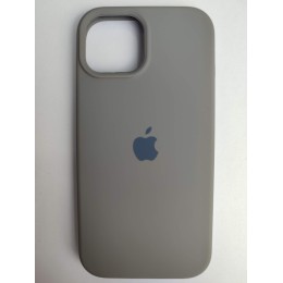Чехол силиконовый Silicone Case ORG iPhone 15 серый (28)