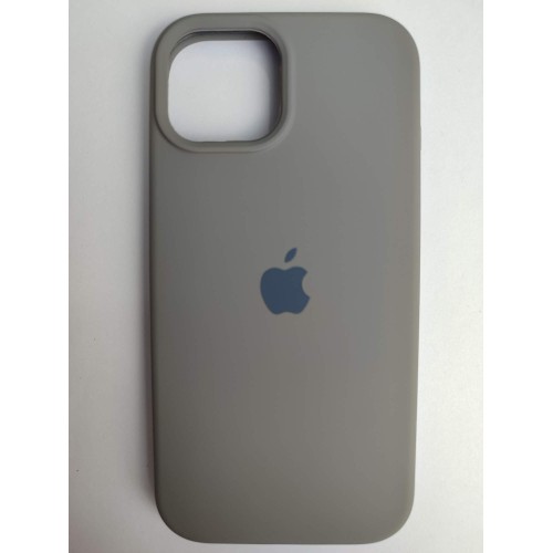 Чехол силиконовый Silicone Case ORG iPhone 15 серый (28)