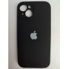 Чехол силиконовый Silicone Case ORG iPhone 15 (защита камеры) черный
