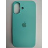 Чехол силиконовый Silicone Case ORG iPhone 16 бирюзовый (11)