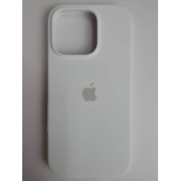 Чехол силиконовый Silicone Case ORG iPhone 16 Pro белый (01)