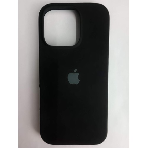 Чехол силиконовый Silicone Case ORG iPhone 16 Pro черный (23)