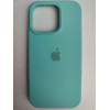 Чехол силиконовый Silicone Case ORG iPhone 16 Pro голубой (11)