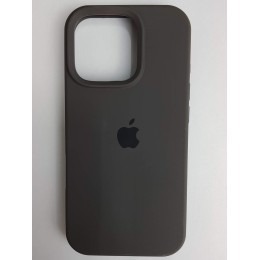 Чехол силиконовый Silicone Case ORG iPhone 16 Pro графит (25)