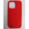 Чехол силиконовый Silicone Case ORG iPhone 16 Pro красный (14)