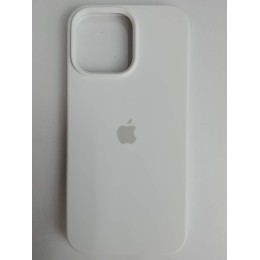 Чехол силиконовый Silicone Case ORG iPhone 16 Pro Max белый (01)
