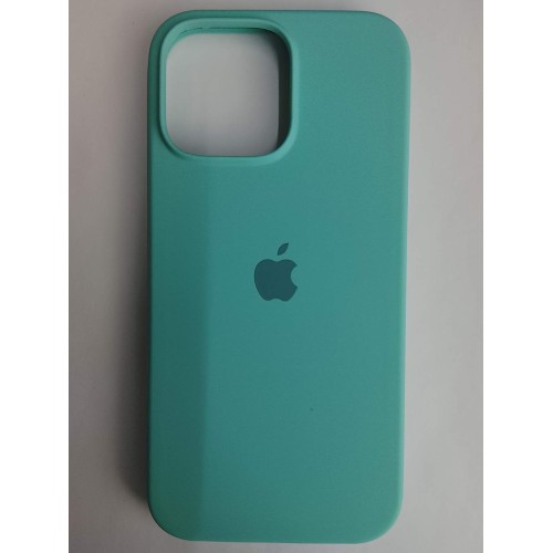 Чехол силиконовый Silicone Case ORG iPhone 16 Pro Max бирюзовый (11)