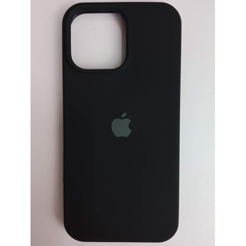 Чехол силиконовый Silicone Case ORG iPhone 16 Pro Max черный (23)