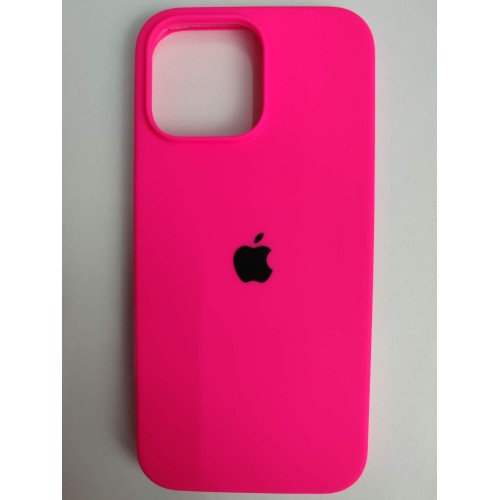 Чехол силиконовый Silicone Case ORG iPhone 16 Pro Max фуксия (09)