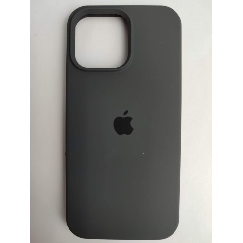 Чехол силиконовый Silicone Case ORG iPhone 16 Pro Max графит (25)