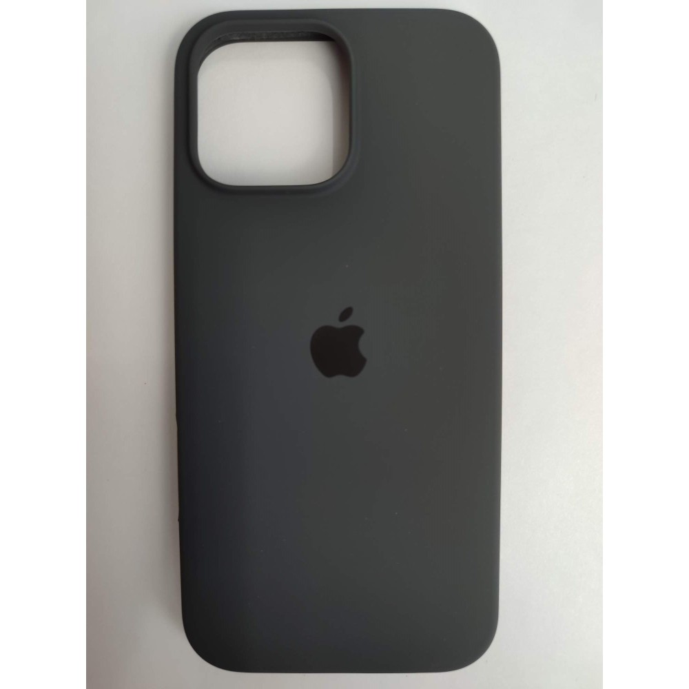 Чехол силиконовый Silicone Case ORG iPhone 16 Pro Max графит (72)