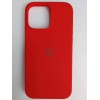 Чехол силиконовый Silicone Case ORG iPhone 16 Pro Max красный (07)
