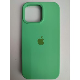 Чехол силиконовый Silicone Case ORG iPhone 16 Pro Max мятный (12)