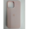 Чехол силиконовый Silicone Case ORG iPhone 16 Pro Max пудра (02)