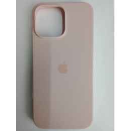 Чехол силиконовый Silicone Case ORG iPhone 16 Pro Max пудра (02)