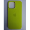 Чехол силиконовый Silicone Case ORG iPhone 16 Pro Max салатовый