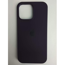 Чехол силиконовый Silicone Case ORG iPhone 16 Pro Max темно-фиолетовый