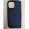 Чехол силиконовый Silicone Case ORG iPhone 16 Pro Max темно-синий (21)