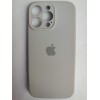 Чехол силиконовый Silicone Case ORG iPhone 16 Pro Max (защита камеры) бежевый