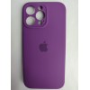 Чехол силиконовый Silicone Case ORG iPhone 16 Pro Max (защита камеры) фиолетовый (24)