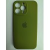 Чехол силиконовый Silicone Case ORG iPhone 16 Pro Max (защита камеры) хаки (13)