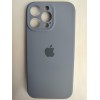 Чехол силиконовый Silicone Case ORG iPhone 16 Pro Max (защита камеры) серый (26)
